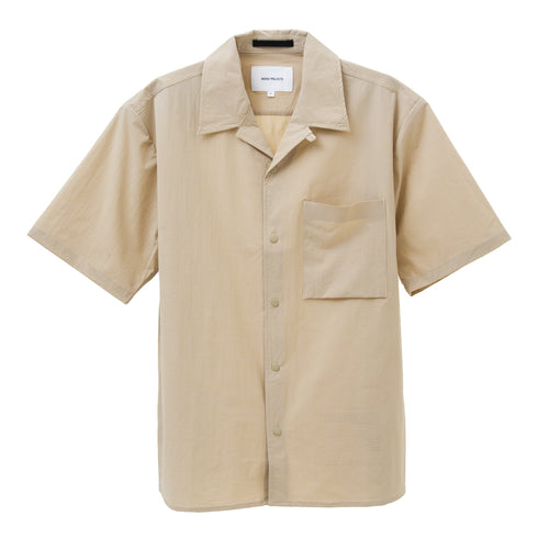 Norse Projects Carsten Travel Light Shirt Light Khaki N40-06261042 Degli Uberti